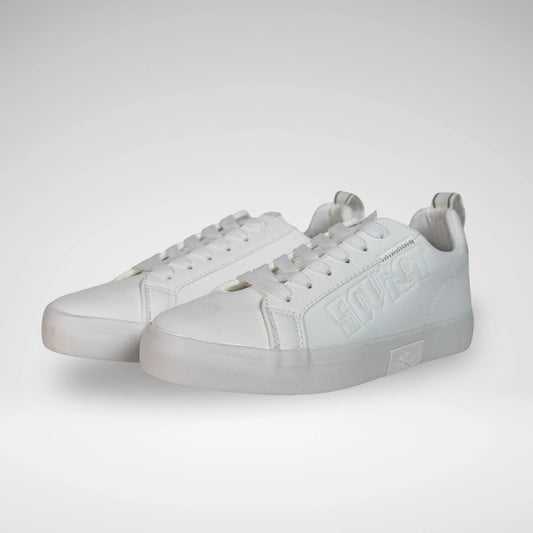 SOVIET LC6004 S - 0982 L Hollywood25 Pu Lace Up Sneaker White