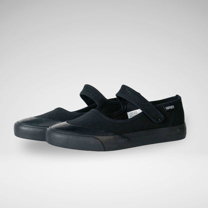 SOVIET - L MARY JANE CANVAS SLIPON - LC6011 - BLACK