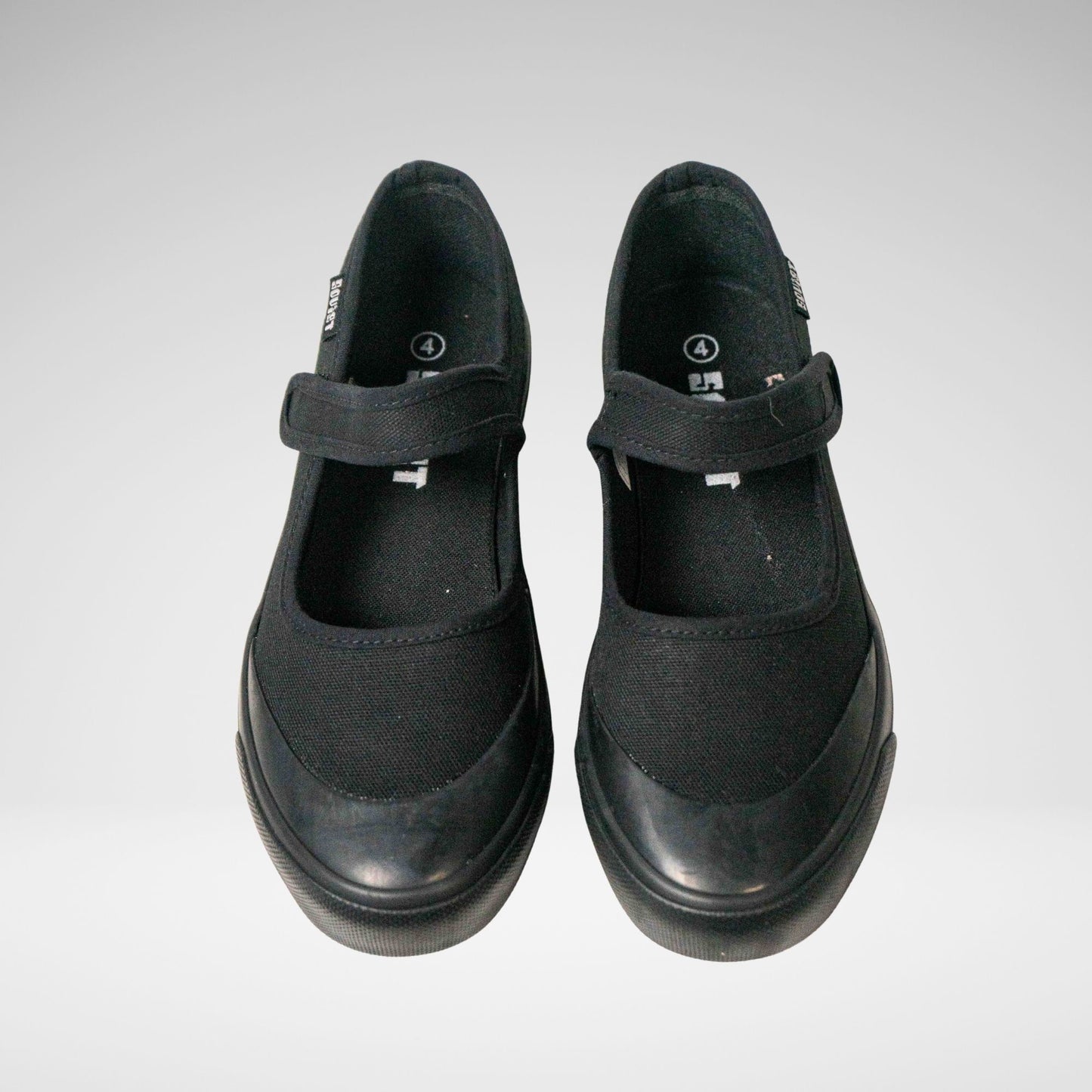 SOVIET - L MARY JANE CANVAS SLIPON - LC6011 - BLACK