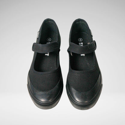 SOVIET - L MARY JANE CANVAS SLIPON - LC6011 - BLACK