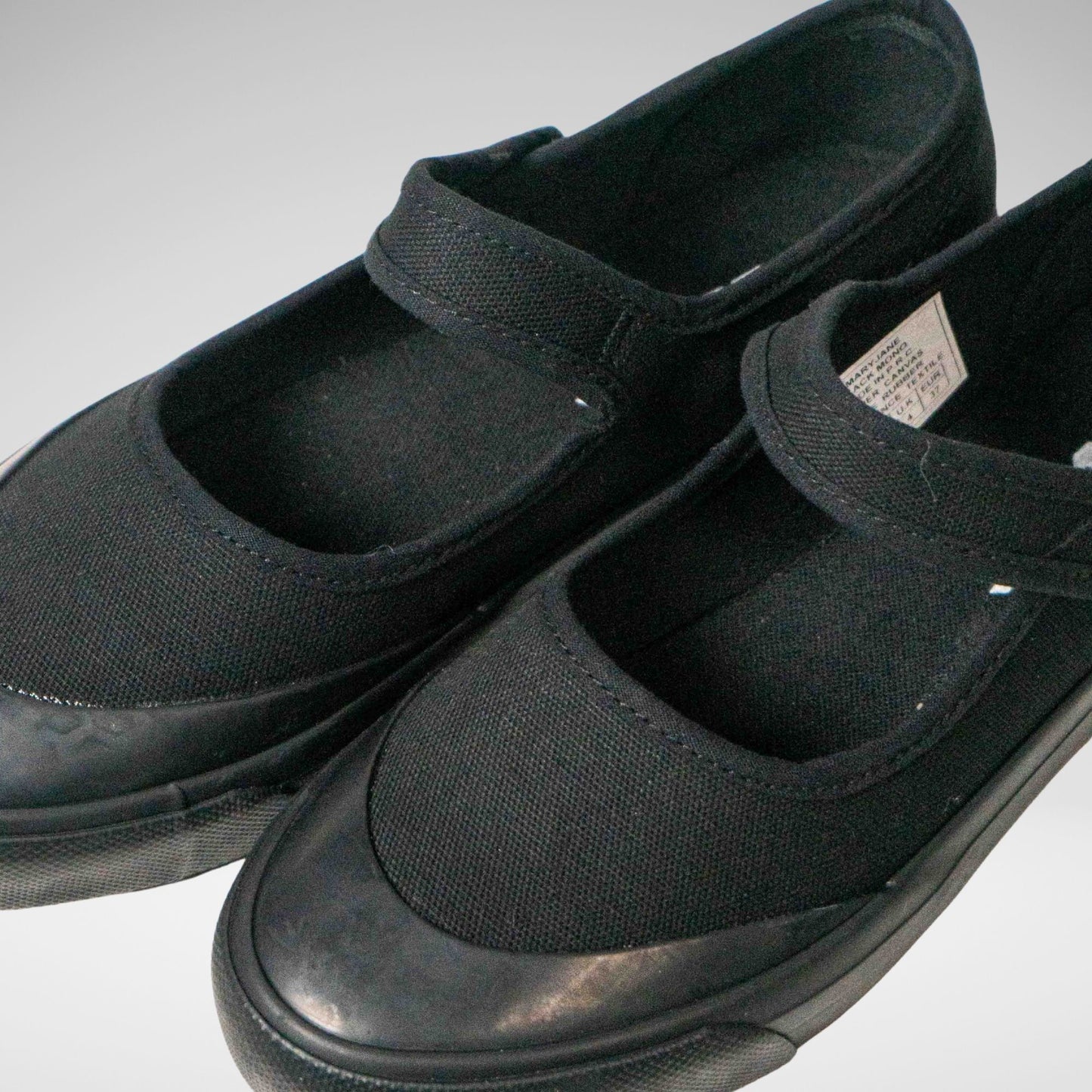 SOVIET - L MARY JANE CANVAS SLIPON - LC6011 - BLACK