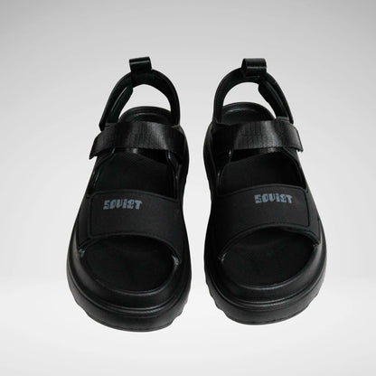 SOVIET LS5819 S - 0959 L Moselle Slipon Platform Sandal Black