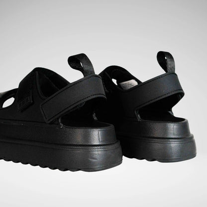SOVIET LS5819 S - 0959 L Moselle Slipon Platform Sandal Black