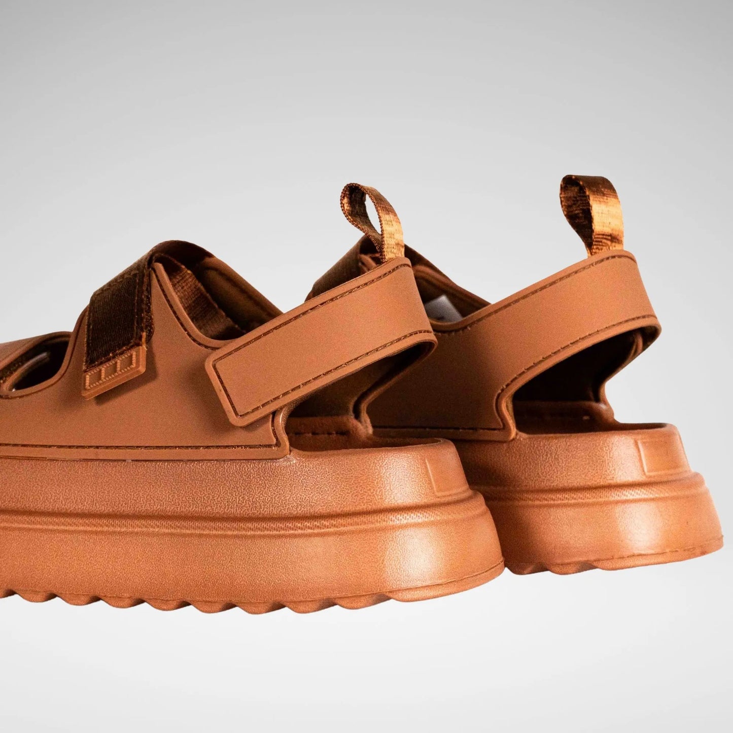 SOVIET LS5819 S - 0959 L Moselle Slipon Platform Sandal Camel