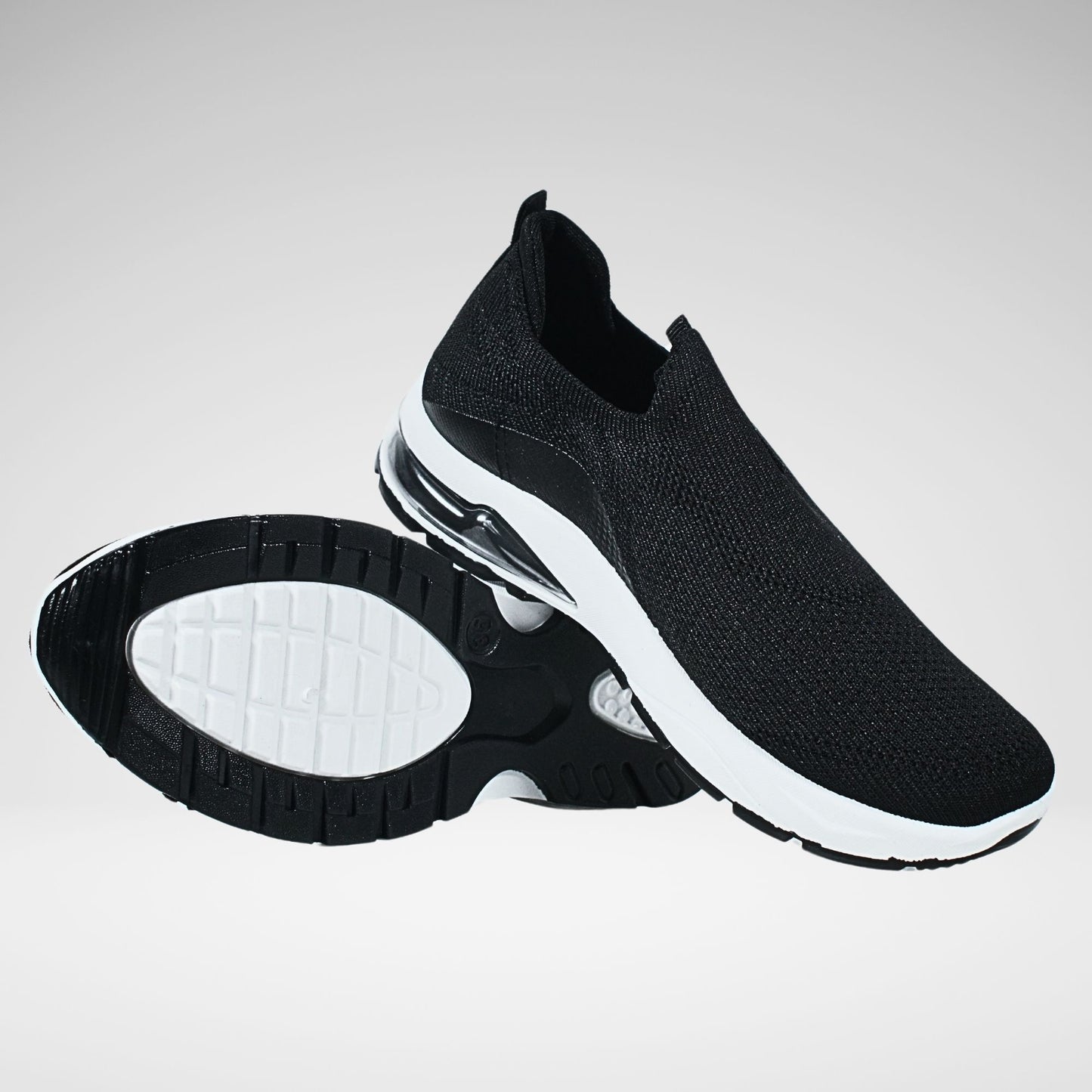 Soviet Stormi Mesh Sneaker | Black Mono