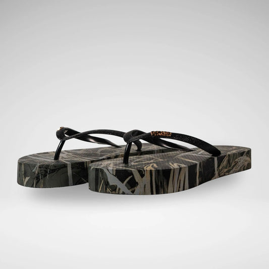 SOVIET  - MARGOT PLATFORM THONG SANDAL - LS5775 - BLACK- R189.99