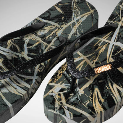 SOVIET  - MARGOT PLATFORM THONG SANDAL - LS5775 - BLACK- R189.99