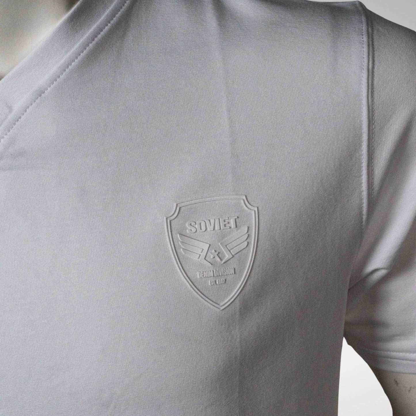 SOVIET - M BOLD V NECK - SVT9094 - WHITE - R239.99
