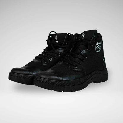 SOVIET MCB7130 S - 1124 M Prime Mens High Cut Canvas Black