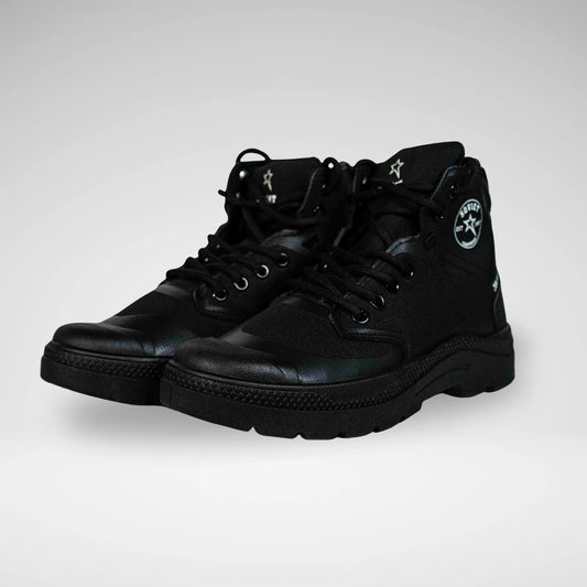 SOVIET MCB7130 S - 1124 M Prime Mens High Cut Canvas Black