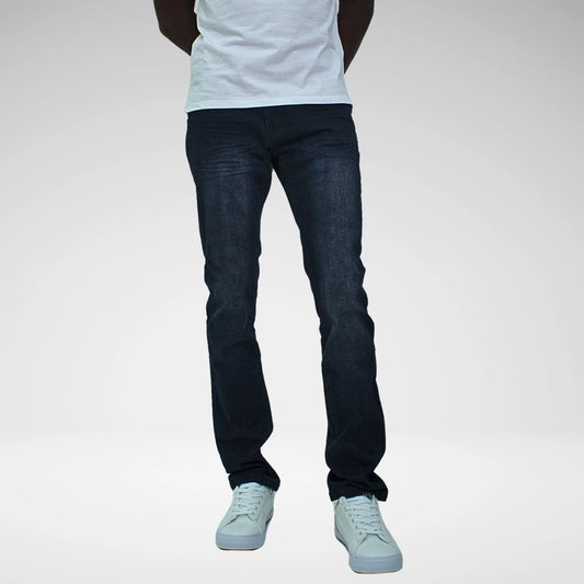 Soviet Romo Slim Jeans | Blue Black
