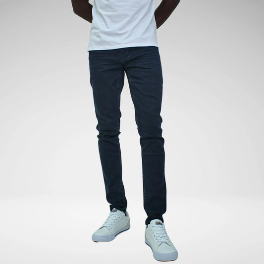 Soviet Mata Skinny Denim Jeans | Blue Black