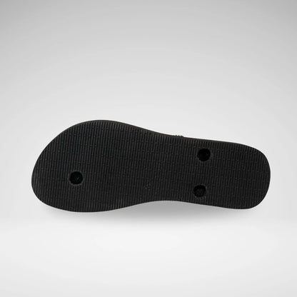 SOVIET  - MOONSTONE PLATFORM THONG  GLITTER - LS5827 - BLACK - R119.99