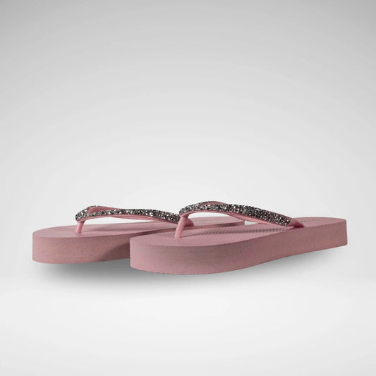 SOVIET  - MOONSTONE PLATFORM THONG  GLITTER - LS5827 - PINK - R119.99