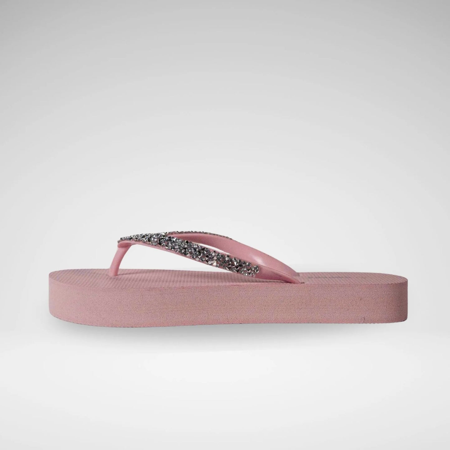 SOVIET  - MOONSTONE PLATFORM THONG  GLITTER - LS5827 - PINK - R119.99