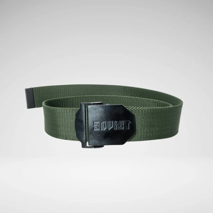 SOVIET RAYMOND METAL BUCKLE BELT OLIVE