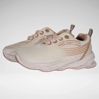 Soviet Renegade Knitted Sneaker | Nude/Dusty Pink
