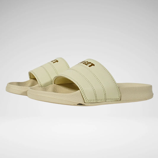 Soviet Samba Push-In Sandal | Cream Mono
