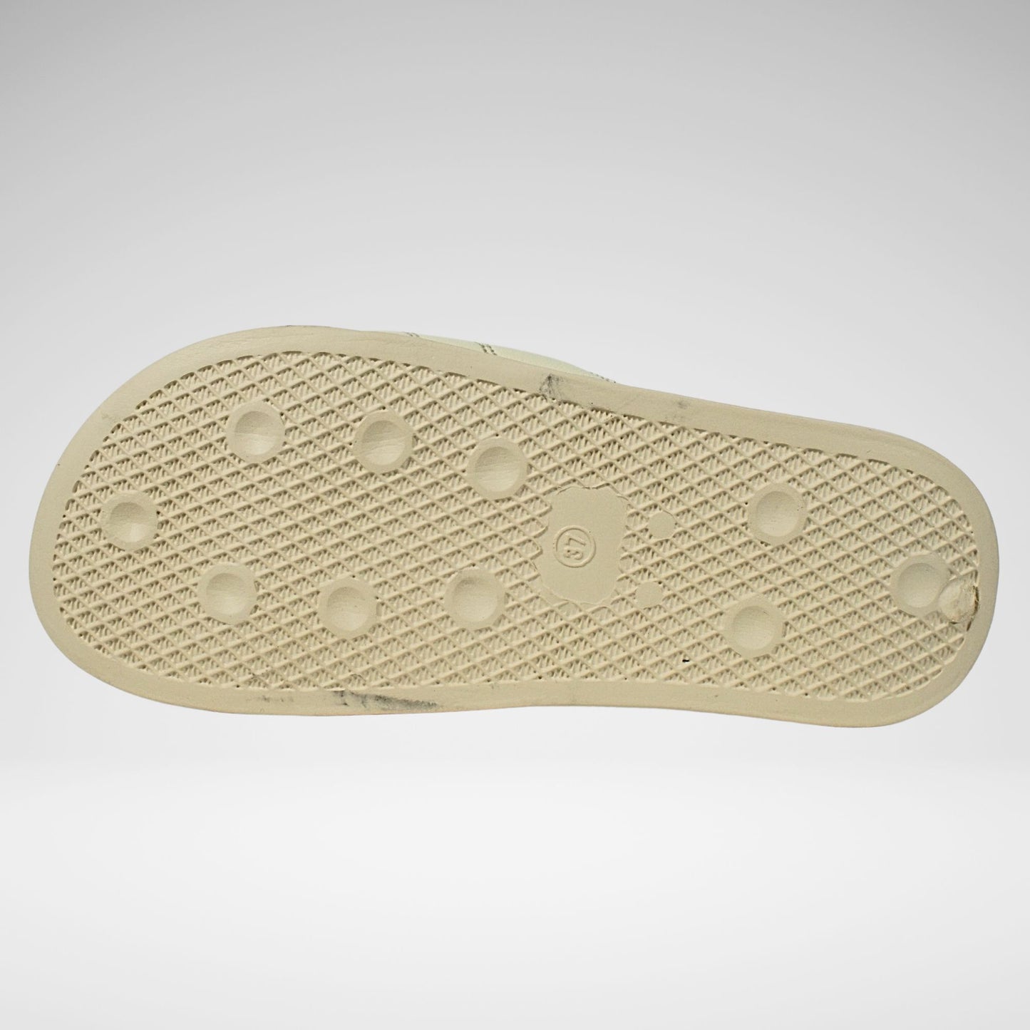Soviet Samba Push-In Sandal | Cream Mono