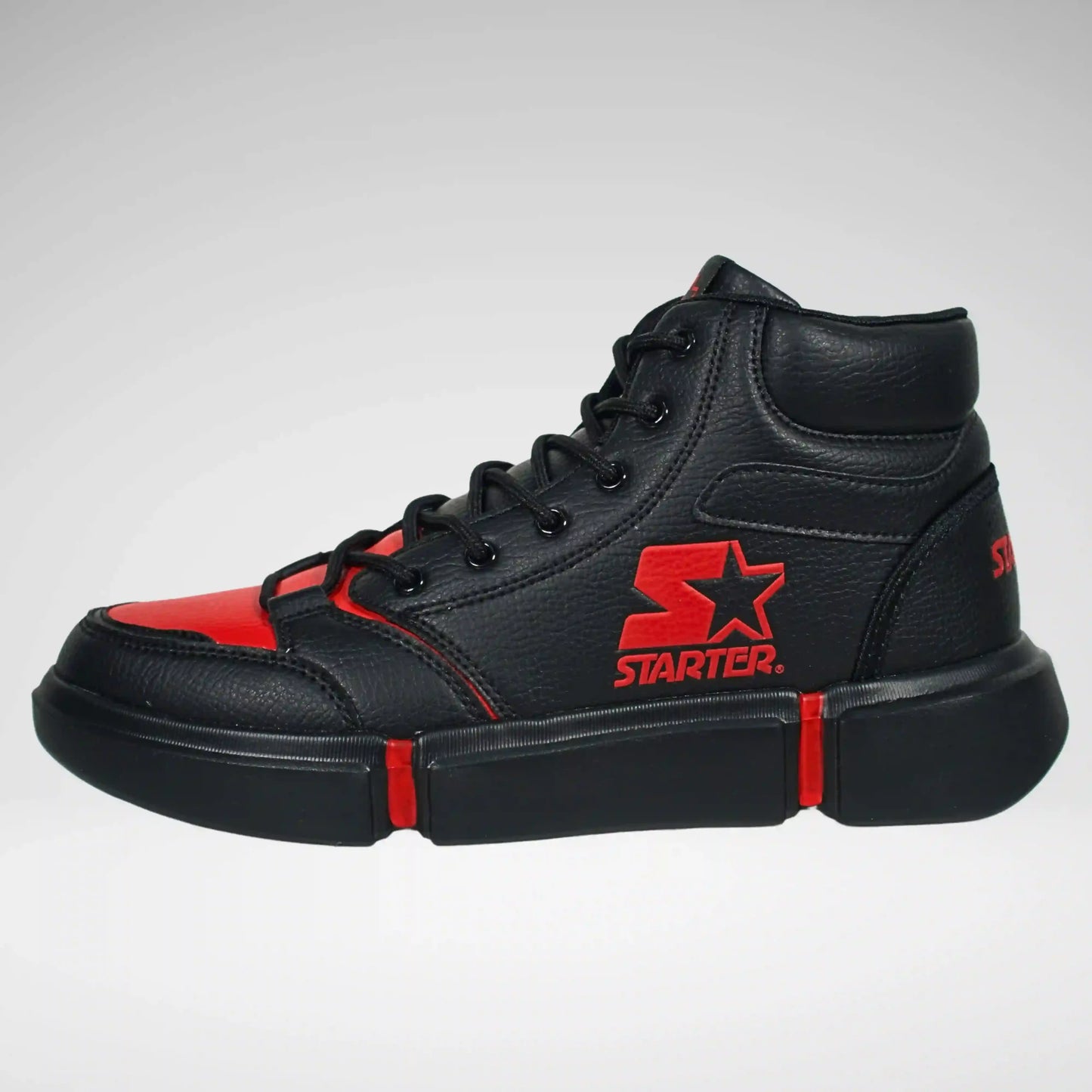 Starter Mags Hi-Sneaker | Black/Red