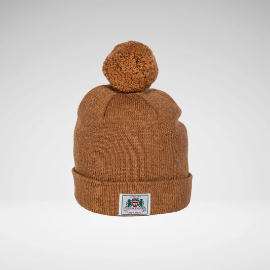 STRACHEN MH3001 Zig Zag Beanie Camel
