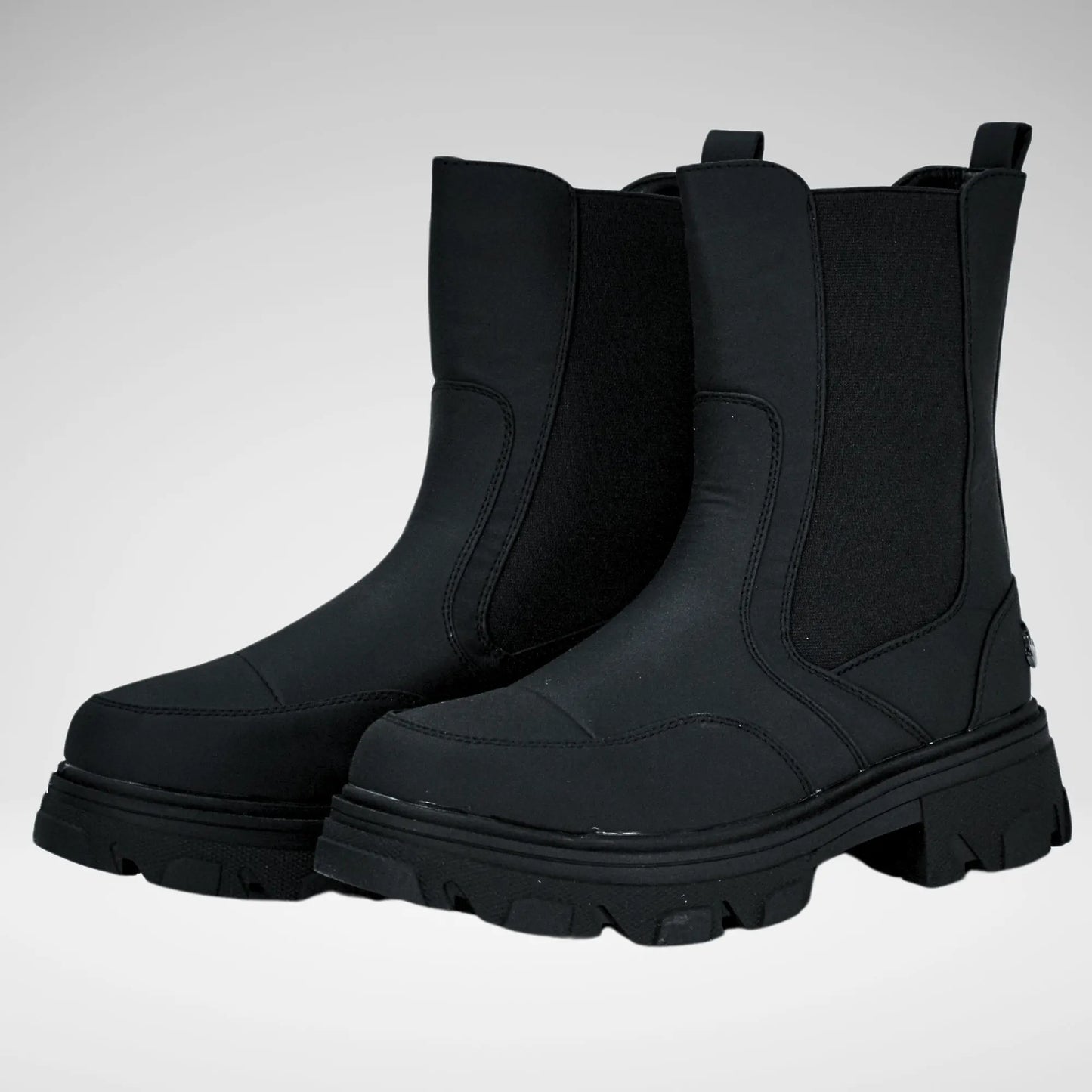 Ubat Ladies Wax Boxer Boot | Black