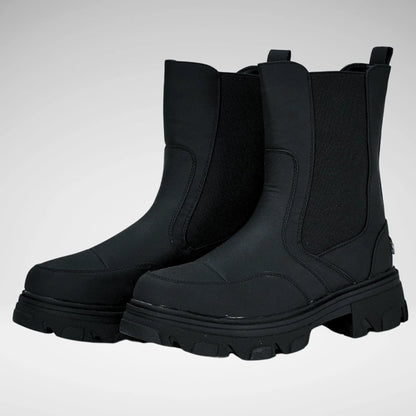 Ubat Ladies Wax Boxer Boot | Black