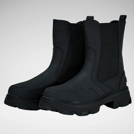 Ubat Ladies Wax Boxer Boot | Black