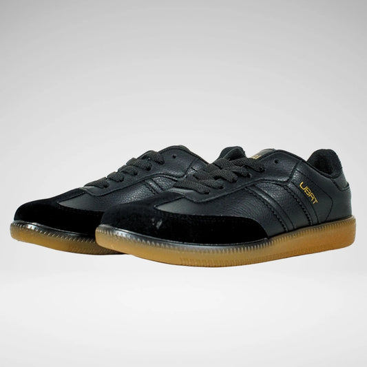 Urban Art Faux Nubuck Sneaker | Black