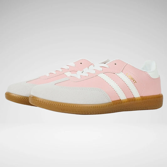 Urban Art Faux Nubuck Sneaker | Pink