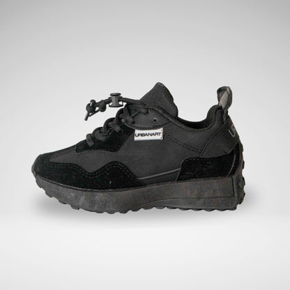 URBANART - BELLAY 1 FAUX NUBUCK SUEDE - BC2218 - BLACK