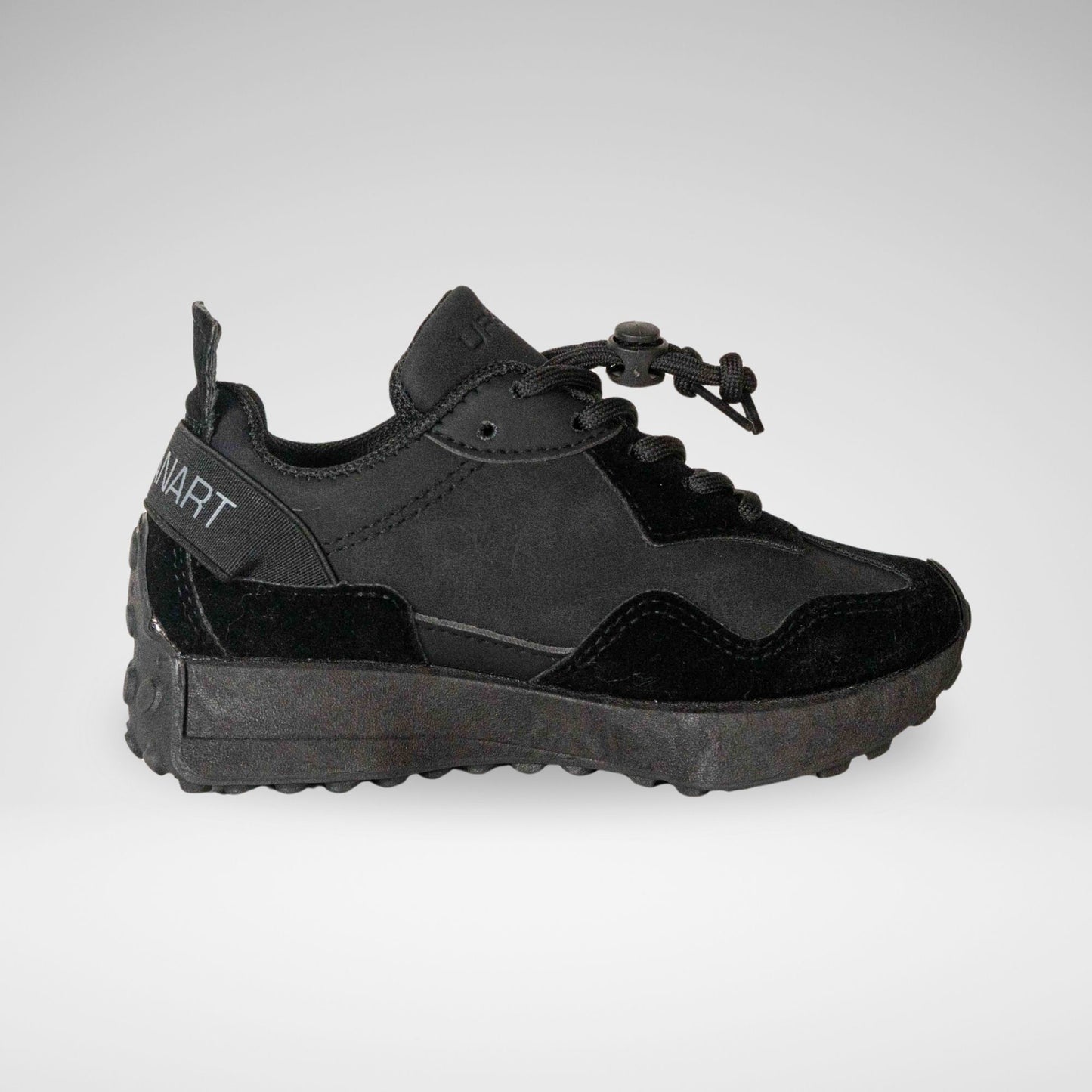 URBANART - BELLAY 1 FAUX NUBUCK SUEDE - BC2218 - BLACK