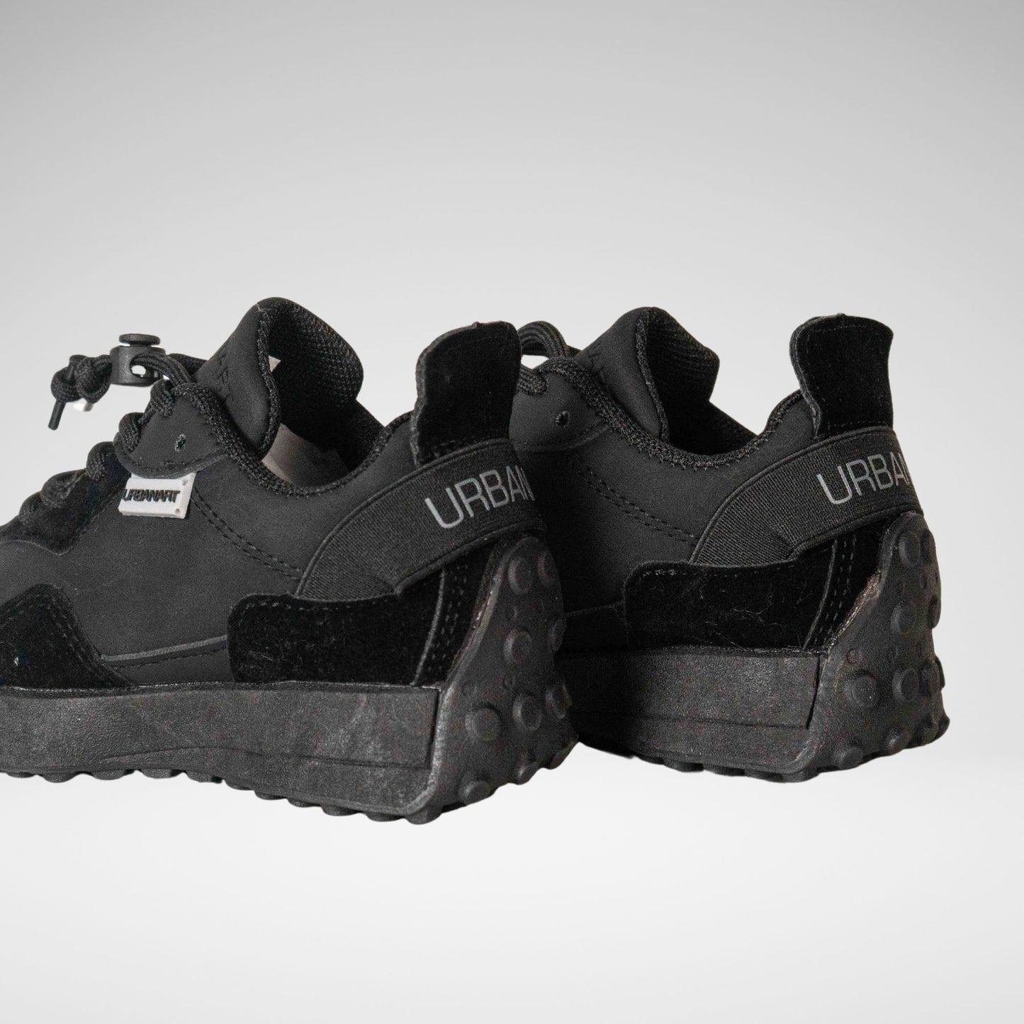 URBANART - BELLAY 1 FAUX NUBUCK SUEDE - BC2218 - BLACK