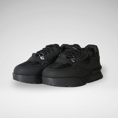 URBANART - FAUX NUBUCK MESH - BC2219 - BLACK