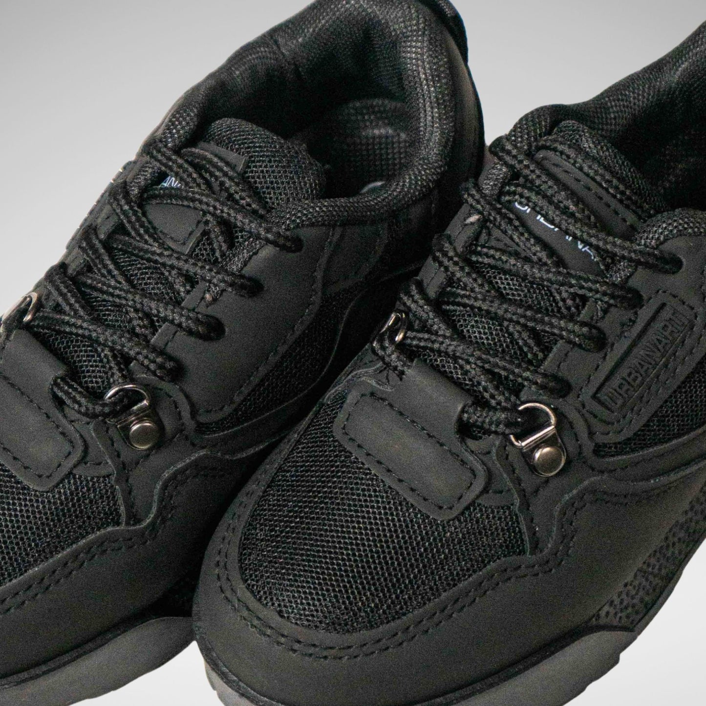 URBANART - FAUX NUBUCK MESH - BC2219 - BLACK