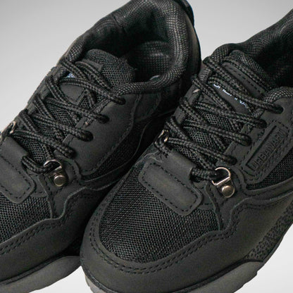 URBANART - FAUX NUBUCK MESH - BC2219 - BLACK