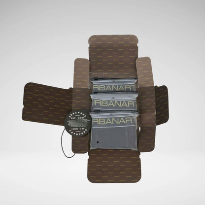 URBAN ART -  MB2637 - MENS 3PK UNDERWEAR - BLACK - R299.99