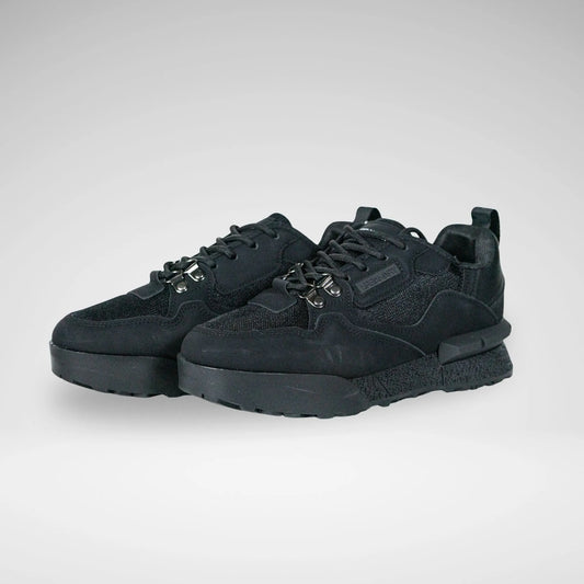 URBAN ART MC6727 PLAY 1NB NUBUCK MESH SNEAKER BLACK