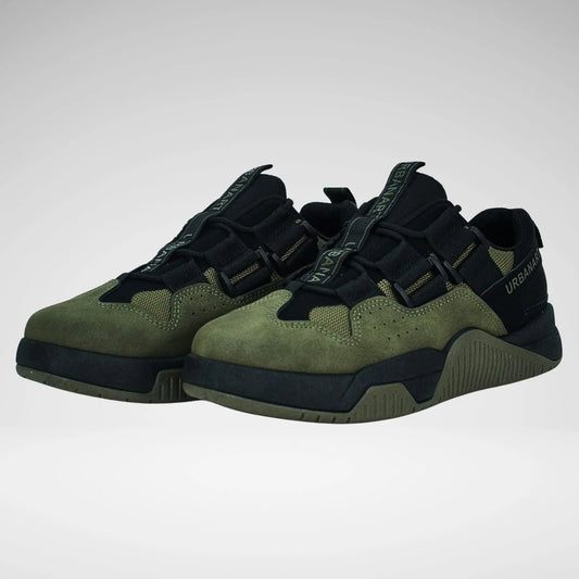 Urban Art Rover 1 Faux Nubuck Nylon Shoe | Olive