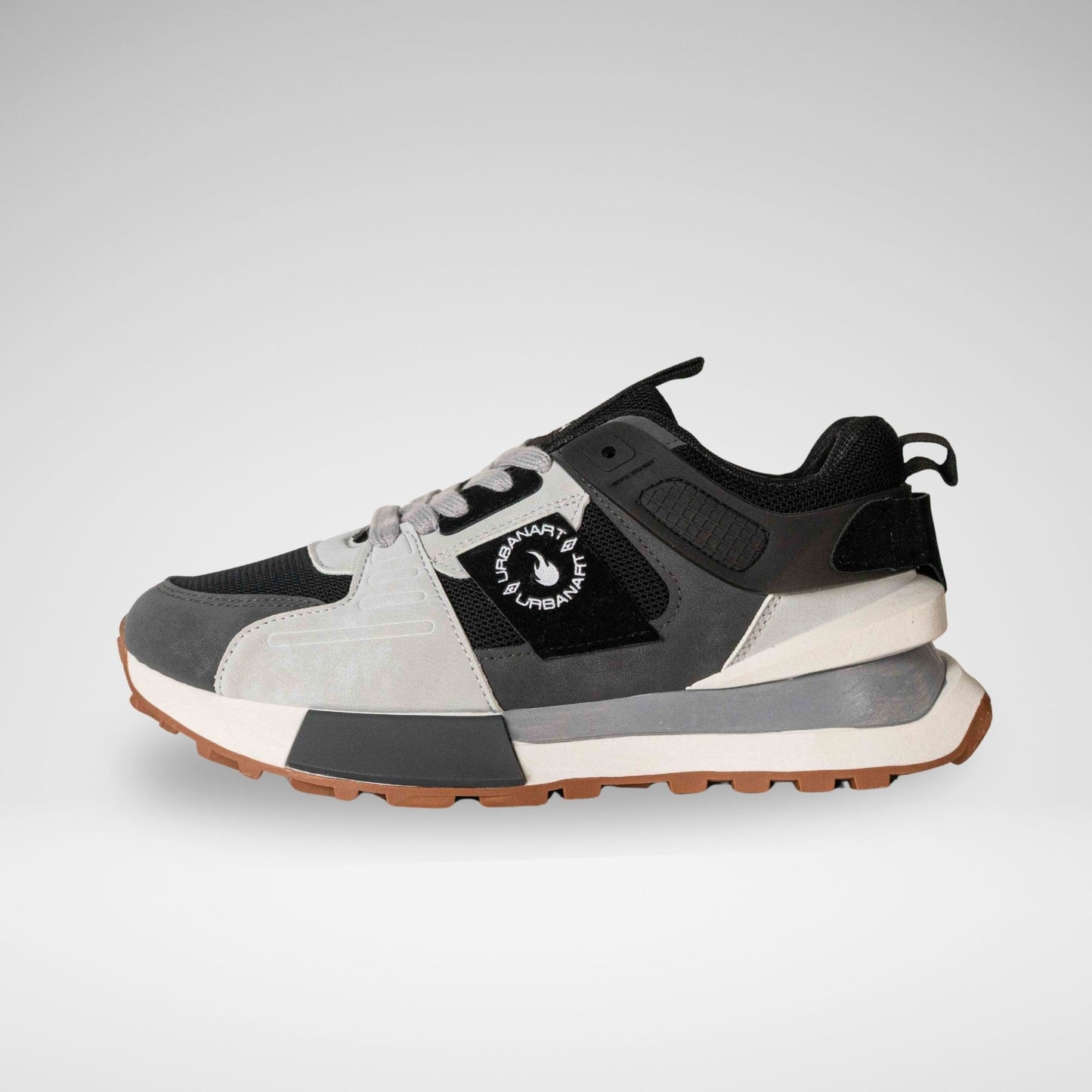 URBANART - SPIREX 1 FAUX NUBUCK MESH - MC6823 - GREY