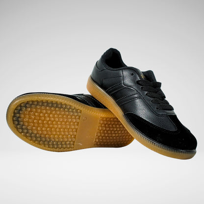 Urban Art Faux Nubuck Sneaker | Black