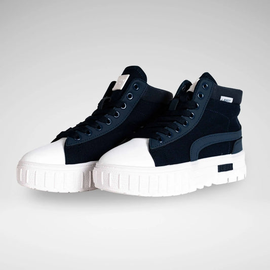 URBAN ART LC5873 Lds Canvas Boot Pop5Can Navy