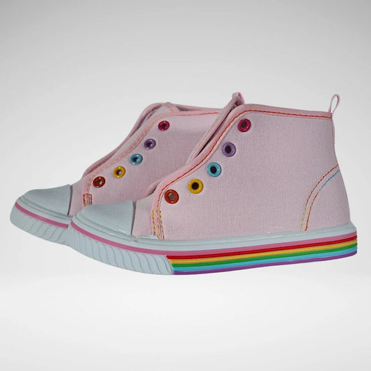 Pierre Cardin Rainbow Sneaker | Light Pink